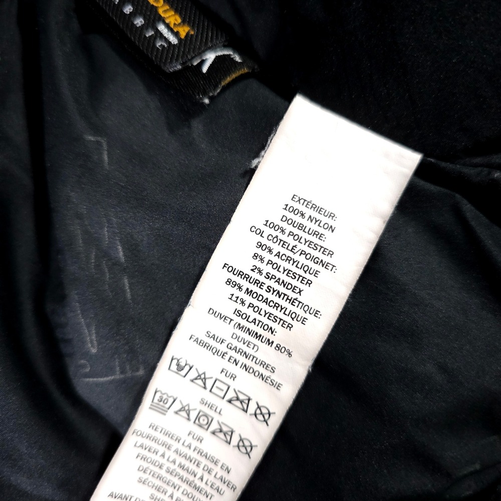 L.L. Bean Baxter State Parka Women 3X Plus Black Cordura DownTek Winter Coat - Picture 4 of 12